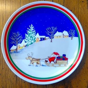 Santa Christmas Collector's Plate